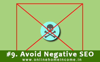 Avoid Negative SEO