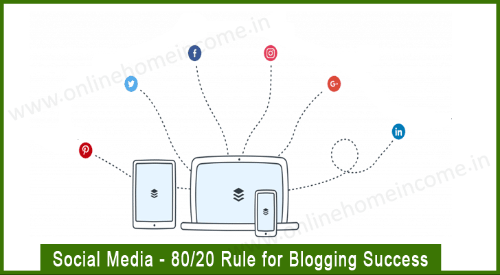 Social Media - 80/20 Rule for Blogging Success